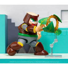Load image into Gallery viewer, Mega Man Wood Man Deluxe 1:12 Scale Action Figure Maple and Mangoes