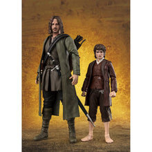 Load image into Gallery viewer, Lord of the Rings: Fellowship of the Ring Frodo Baggins and Gollum S.H.Figuarts Action Figure 2-Pack Maple and Mangoes