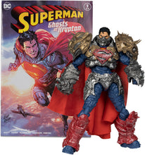 Load image into Gallery viewer, DC Direct - Superman: Ghosts of Krypton - Page Punchers - 7" Superman Figure with Comic Maple and Mangoes
