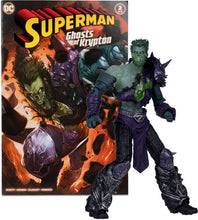 Load image into Gallery viewer, DC Direct - Superman: Ghosts of Krypton - Page Punchers - 7" Ghost Of Zod Figure with Comic Maple and Mangoes