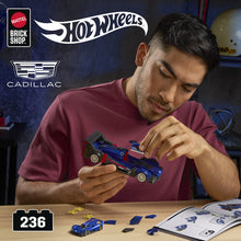 Load image into Gallery viewer, Mattel Brick Shop - Hot Wheels Speed Series Building Set: Cadillac, Includes 1 Collectible Diecast Car, 236 Piece Collectible Building Toy Set Maple and Mangoes