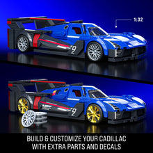 Load image into Gallery viewer, Mattel Brick Shop - Hot Wheels Speed Series Building Set: Cadillac, Includes 1 Collectible Diecast Car, 236 Piece Collectible Building Toy Set Maple and Mangoes