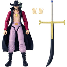 Load image into Gallery viewer, One Piece Anime Heroes Dracule Mihawk Action Figure Maple and Mangoes