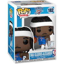 Load image into Gallery viewer, NBA Thunder Shai Gilgeous-Alexander Funko Pop! Vinyl Figure #182 Maple and Mangoes