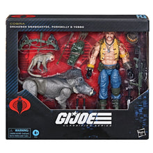 Load image into Gallery viewer, G.I. Joe Classified Series Dreadnok Gnawgahyde and pets Porkbelly & Yobbo 6-Inch Action Figure Maple and Mangoes
