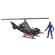 Load image into Gallery viewer, G.I. Joe Retro Collection Cobra F.A.N.G. Toy Vehicle with 3.75-Inch-Scale Cobra Pilot Figure Maple and Mangoes