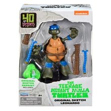Load image into Gallery viewer, Playmates - TMNT: 40th Anniversary - Original Sketch Turtle Figure Set of 4