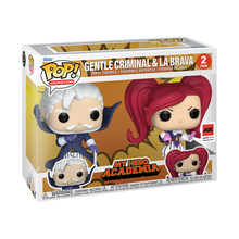 Load image into Gallery viewer, Funko Pop! Gentle Criminal & La Brava My Hero Academia Anime Expo Exclusive 2Pack Maple and Mangoes