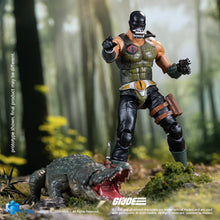Load image into Gallery viewer, HIYA Exquisite Mini Series 1/18 Scale 4 Inch G.I.Joe Croc Master&Fiona Action Figure Maple and Mangoes