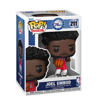 Load image into Gallery viewer, NBA 76ers Joel Embiid Funko Pop! Vinyl Figure #211 Maple and Mangoes