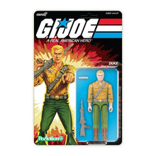 Load image into Gallery viewer, G.I. Joe Duke (Cartoon) 3 3/4-Inch ReAction+ Figure Maple and Mangoes