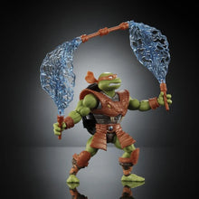 Load image into Gallery viewer, Masters of the Universe Origins Turtles of Grayskull Wave 6 Michaelangelo Action Figure Maple and Mangoes