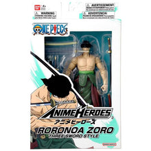 Load image into Gallery viewer, Anime Heroes Figures - One Piece - Roronoa Zoro Three SworAnime Heroes Figures - One Piece - Roronoa Zoro Three Sword Style Maple and Mangoesd Style Maple and Mangoes
