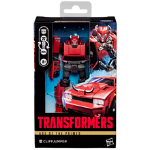 Load image into Gallery viewer, Transformers Age of the Primes Deluxe Class Cliffjumper Maple and Mangoes