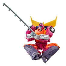 Load image into Gallery viewer, Transformers Studio Series MTMTE Collection The Transformers: The Movie Voyager Class Autobot Hot Rod Maple and Mangoes