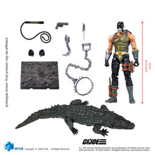 Load image into Gallery viewer, HIYA Exquisite Mini Series 1/18 Scale 4 Inch G.I.Joe Croc Master&Fiona Action Figure Maple and Mangoes