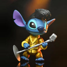 Load image into Gallery viewer, Lilo & Stitch 7" Scale Figures - Ultimate Gold Suit Elvis Stitch Maple and Mangoes