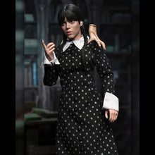 Load image into Gallery viewer, Retro Clothed Action Figures - Wednesday (TV Series 2022) - 8" Wednesday (Classic Dress) Maple and Mangoes