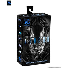 Load image into Gallery viewer, Aliens 7" Scale Figures - 40th Anniversary - Ultimate Alien Warrior (Black) Maple and Mangoes