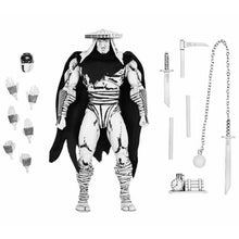 Load image into Gallery viewer, TMNT 7" Scale Figures - Mirage Comics - Foot Elite Assassin (Black & White) (City At War) Maple and Mangoes
