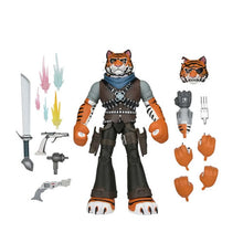 Load image into Gallery viewer, TMNT 7" Scale Figures - 2012 Cartoon - Ultimate Tiger Claw Maple and Mangoes