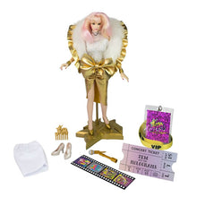 Load image into Gallery viewer, Jem and the Holograms Jem Glitter and Gold 12-Inch Fashion Doll Maple and Mangoes