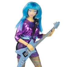 Load image into Gallery viewer, Jem and the Holograms Aja 12-Inch Fashion Doll Maple and Mangoes