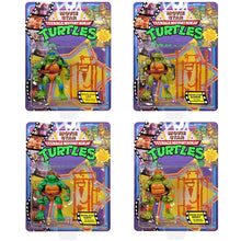 Load image into Gallery viewer, Teenage Mutant Ninja Turtles Classic 1990 Movie Star Turtles Action Figure 4-Pack Maple and Mangoes