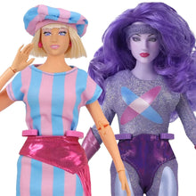 Load image into Gallery viewer, JEM Truly Outrageous Doll 2-Pack - SDCC 2025 Exclusive Maple and Mangoes