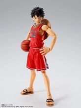 Load image into Gallery viewer, Bandai S.H.Figuarts Action Figure - Monkey D. Luffy -CHICAGO BULLS ver.- "One Piece" × NBA Maple and Mangoes