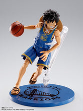 Load image into Gallery viewer, Bandai S.H.Figuarts Action Figure - Monkey D. Luffy -GOLDEN STATE WARRIORS ver.- "One Piece" × NBA Maple and Mangoes