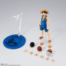 Load image into Gallery viewer, Bandai S.H.Figuarts Action Figure - Monkey D. Luffy -GOLDEN STATE WARRIORS ver.- "One Piece" × NBA Maple and Mangoes