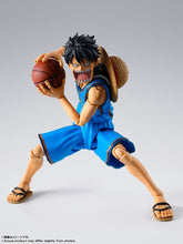 Load image into Gallery viewer, Bandai S.H.Figuarts Action Figure - Monkey D. Luffy -OKLAHOMA CITY THUNDER ver.- "One Piece" × NBA Maple and Mangoes