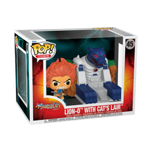 Load image into Gallery viewer, ThunderCats Lion-O with Cat's Lair Funko Pop! Town #45 Maple and Mangoes