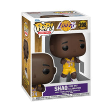 Load image into Gallery viewer,
NBA Legends Lakers Shaq 2000 WCF Celebration Funko Pop! Vinyl Figure #208 Maple and Mangoes