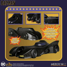 Load image into Gallery viewer, Batman 1989 Batmobile 5 Points Vehicle Maple and Mangoes