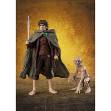Load image into Gallery viewer, Lord of the Rings: Fellowship of the Ring Frodo Baggins and Gollum S.H.Figuarts Action Figure 2-Pack Maple and Mangoes