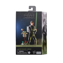 Load image into Gallery viewer, Star Wars The Black Series Luke Skywalker & Grogu 6-Inch Action Figures Maple and Mangoes