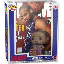 Load image into Gallery viewer, NBA SLAM Vince Carter Pop! Cover Figure with Case