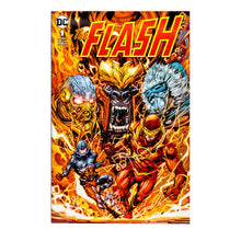 Load image into Gallery viewer, The Flash Captain Cold Page Punchers 7-Inch Scale Action Figure with The Flash Comic Book Maple and Mangoes