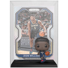 Load image into Gallery viewer, NBA Zion Williamson Pop! Trading Card Figure with Case
