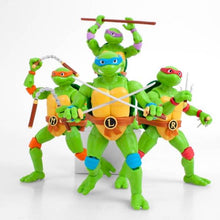 Load image into Gallery viewer, Teenage Mutant Ninja Turtles BST AXN 5-Inch Action Figure Set of 4 Maple and Mangoes
