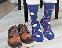 Load image into Gallery viewer, Bacon and Eggs Socks