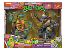 Load image into Gallery viewer, Teenage Mutant Ninja Turtles Classic Leonardo vs. Rocksteady Action Figure 2-Pack Maple and Mangoes