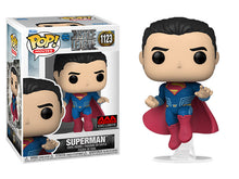 Load image into Gallery viewer, Justice League Superman Pop! Vinyl Figure - AAA Anime Exclusive Maple and Mangoes