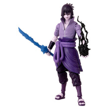 Load image into Gallery viewer, Naruto Anime Heroes Sasuke Uchiha Rinnegan Mangekyo Sharingan Action Figure Maple and Mangoes