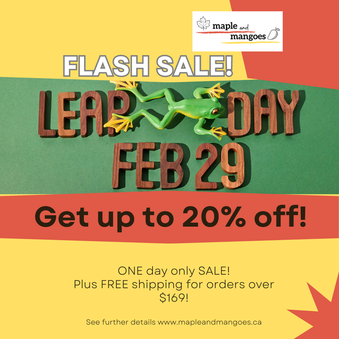 LEAP YEAR FEB 29 FLASH SALE!