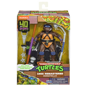 Teenage Mutant Ninja Turtles: 4” Remastered Set of 4 by Playmates Toys Maple and Mangoes