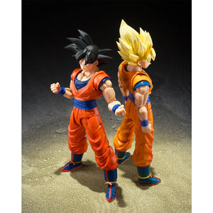 Dragon Ball Z Son Goku The Kind-Hearted Saiyan S.H.Figuarts Action Figure Maple and Mangoes