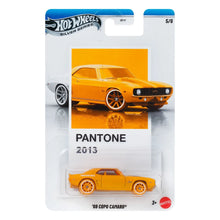 Load image into Gallery viewer, Hot Wheels Silver Series Pantone Sunset Race Mix 1 Vehicle Case of 6 Maple and Mangoes
